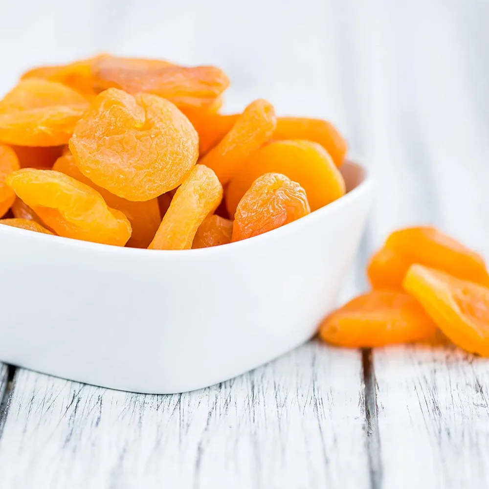 2 Bags Dried Apricots Fruit Plump Vegan Snack Treat Sweet Kosher Gluten Free 3oz