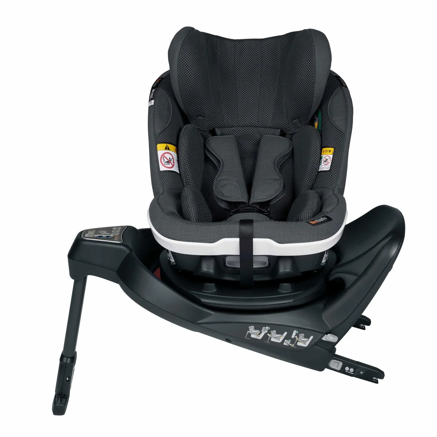 BeSafe iZi Turn M i-Size - Anthracite Mesh