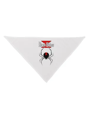 Black Widow Spider Design - Logo Dog Bandana 26