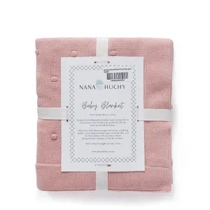 Bobble Baby Blanket - Fairy Floss Pink