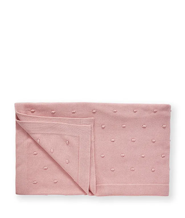 Bobble Baby Blanket - Fairy Floss Pink