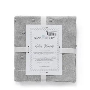 Bobble Baby Blanket - Sky Grey