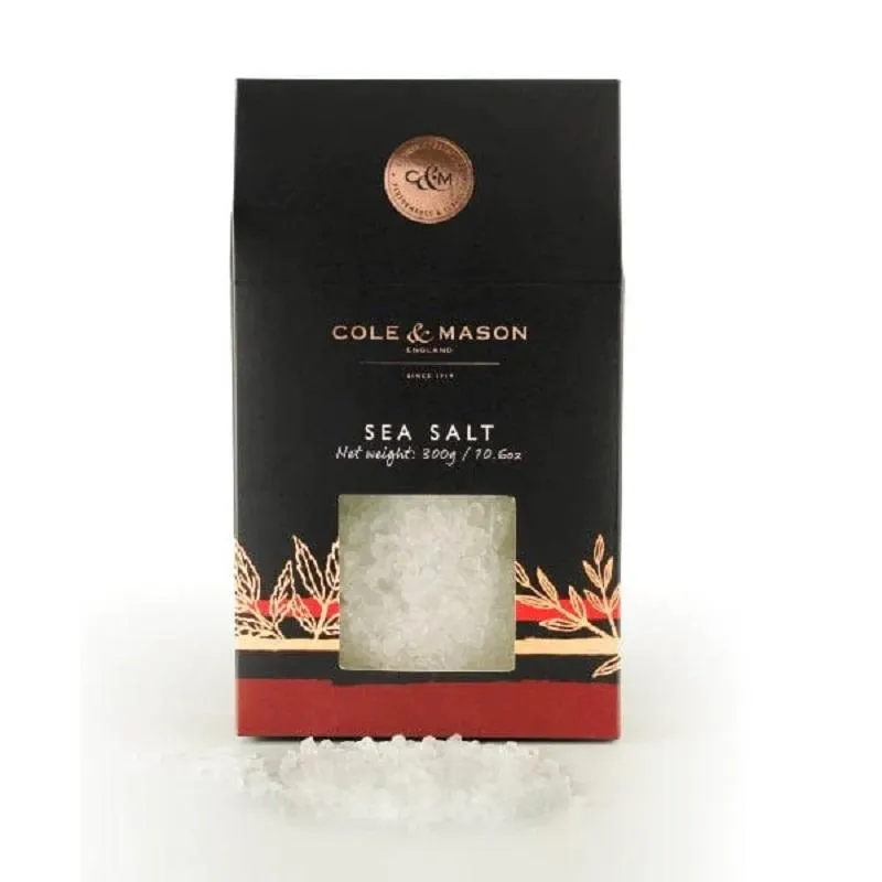Cole and Mason Gourmet Sea Salt - 10.6oz