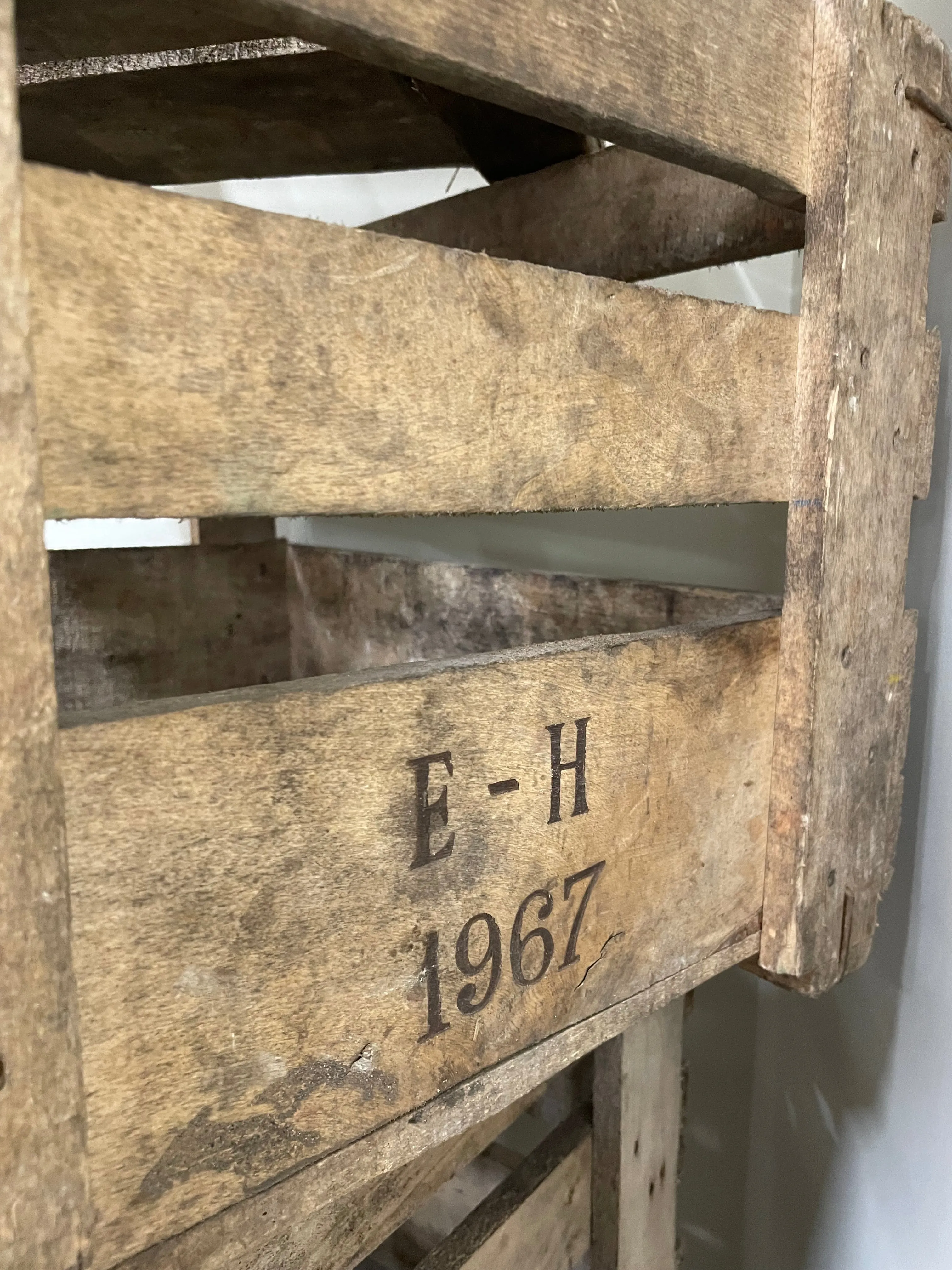French Champagne Crate