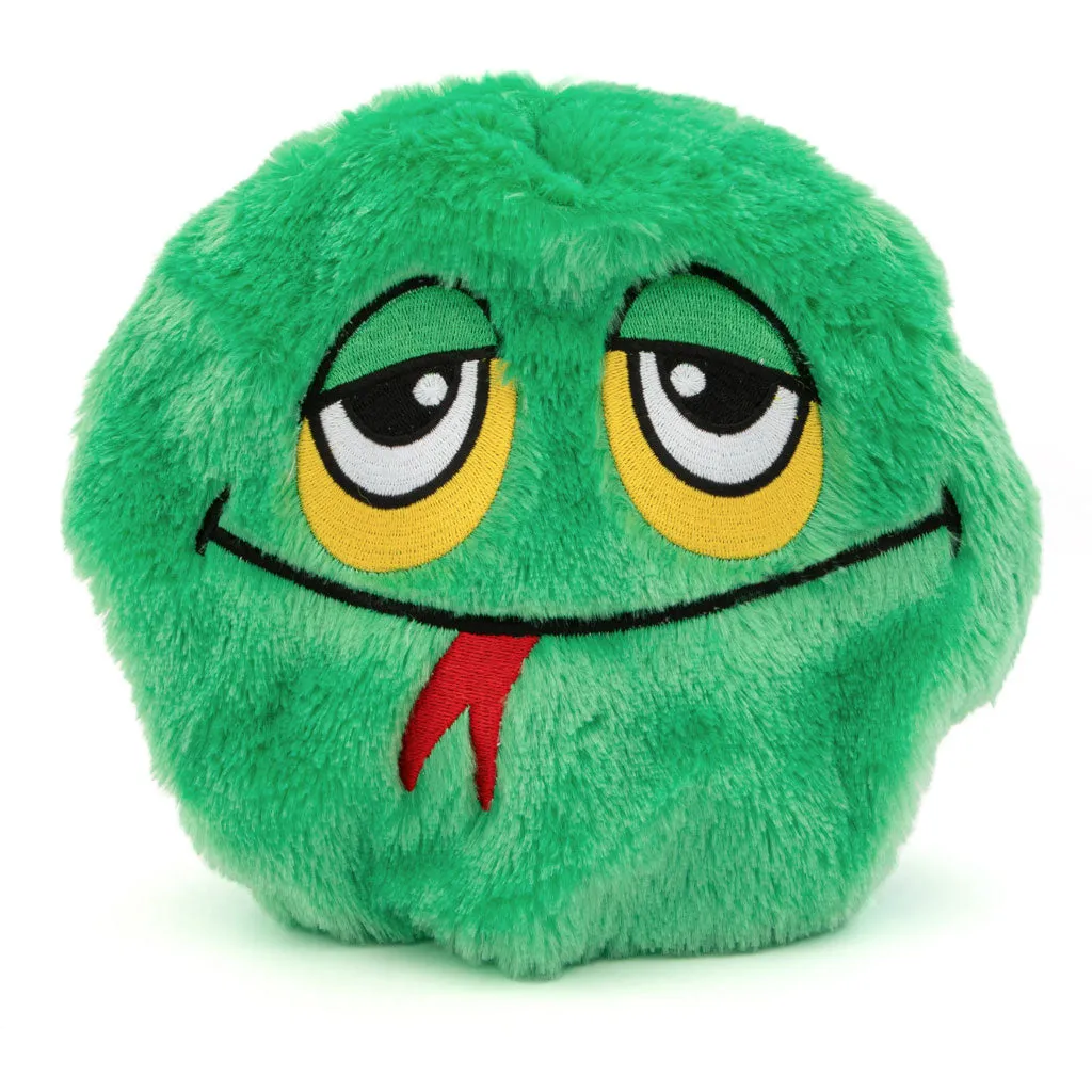 GURU Hide-A-Tail Snake Plush Puzzle Dog Toy, Green