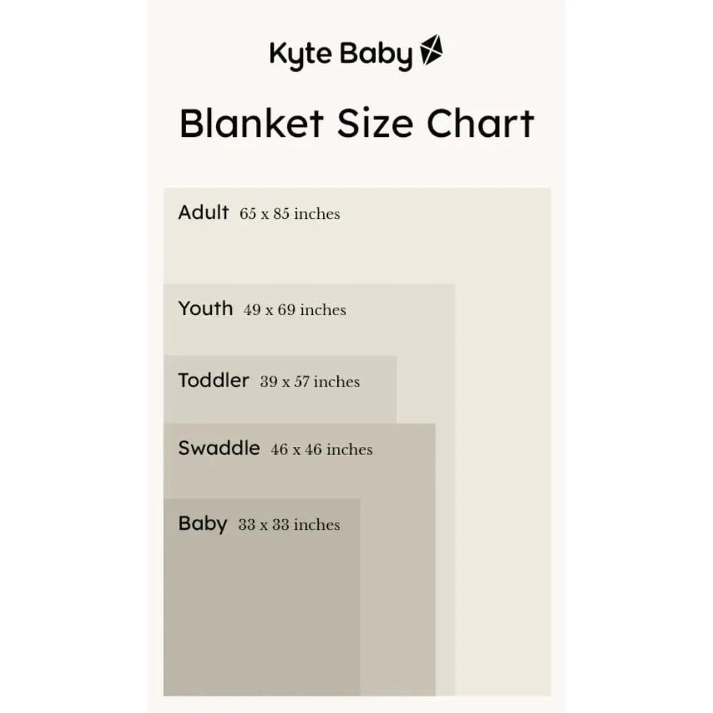 Kyte BABY Toddler Blanket 2.5 Tog - Dusty Blue