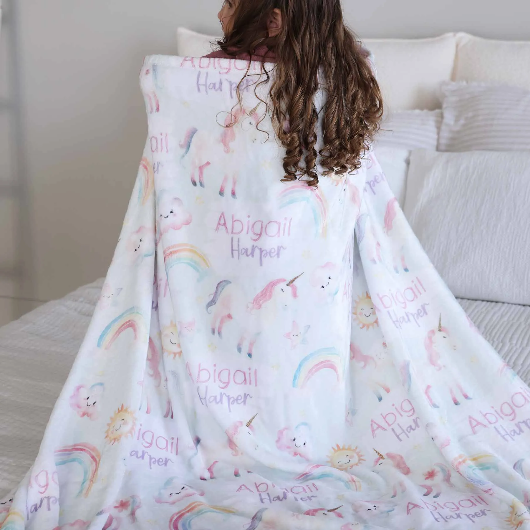 Personalized Themed Blankets for Girls