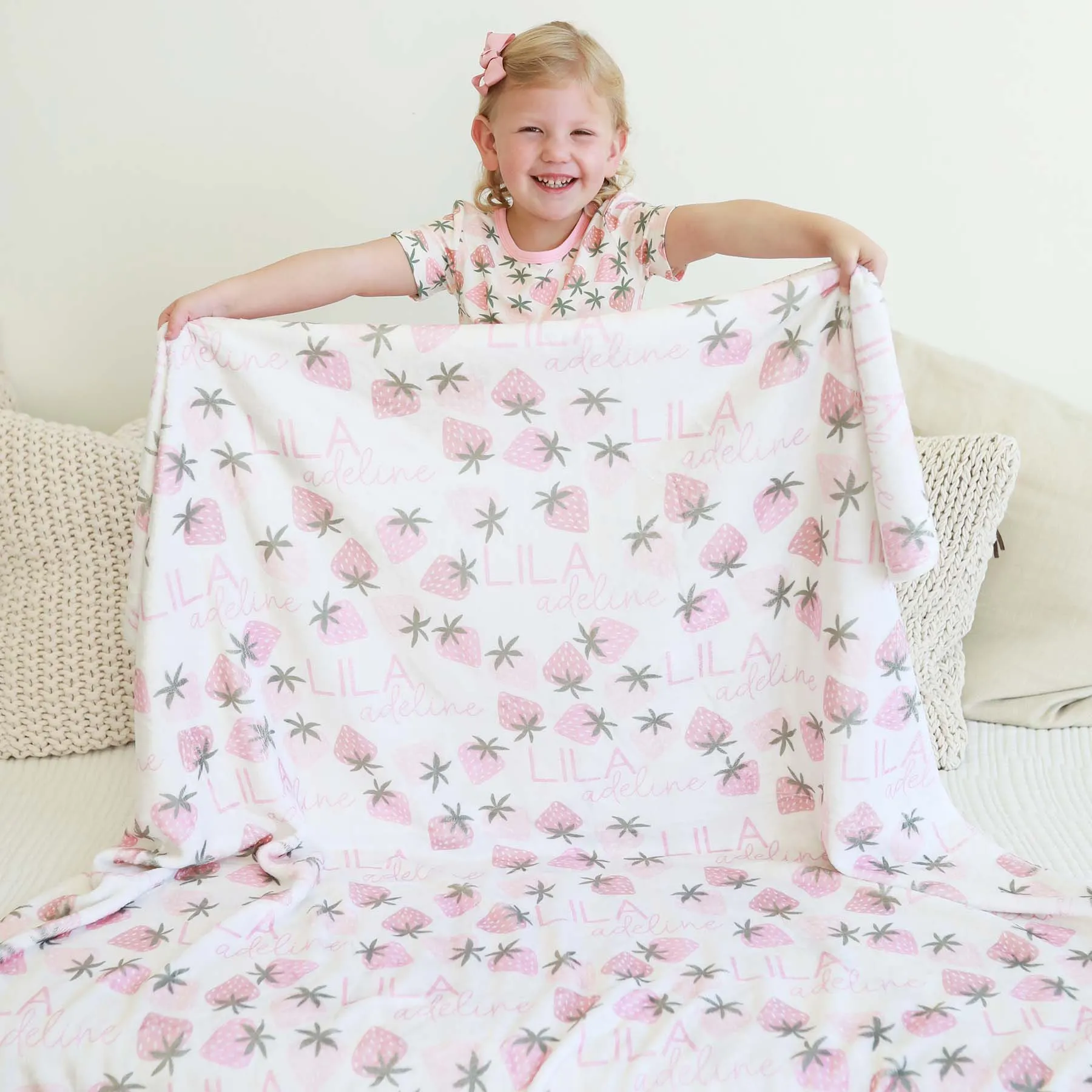 Personalized Themed Blankets for Girls