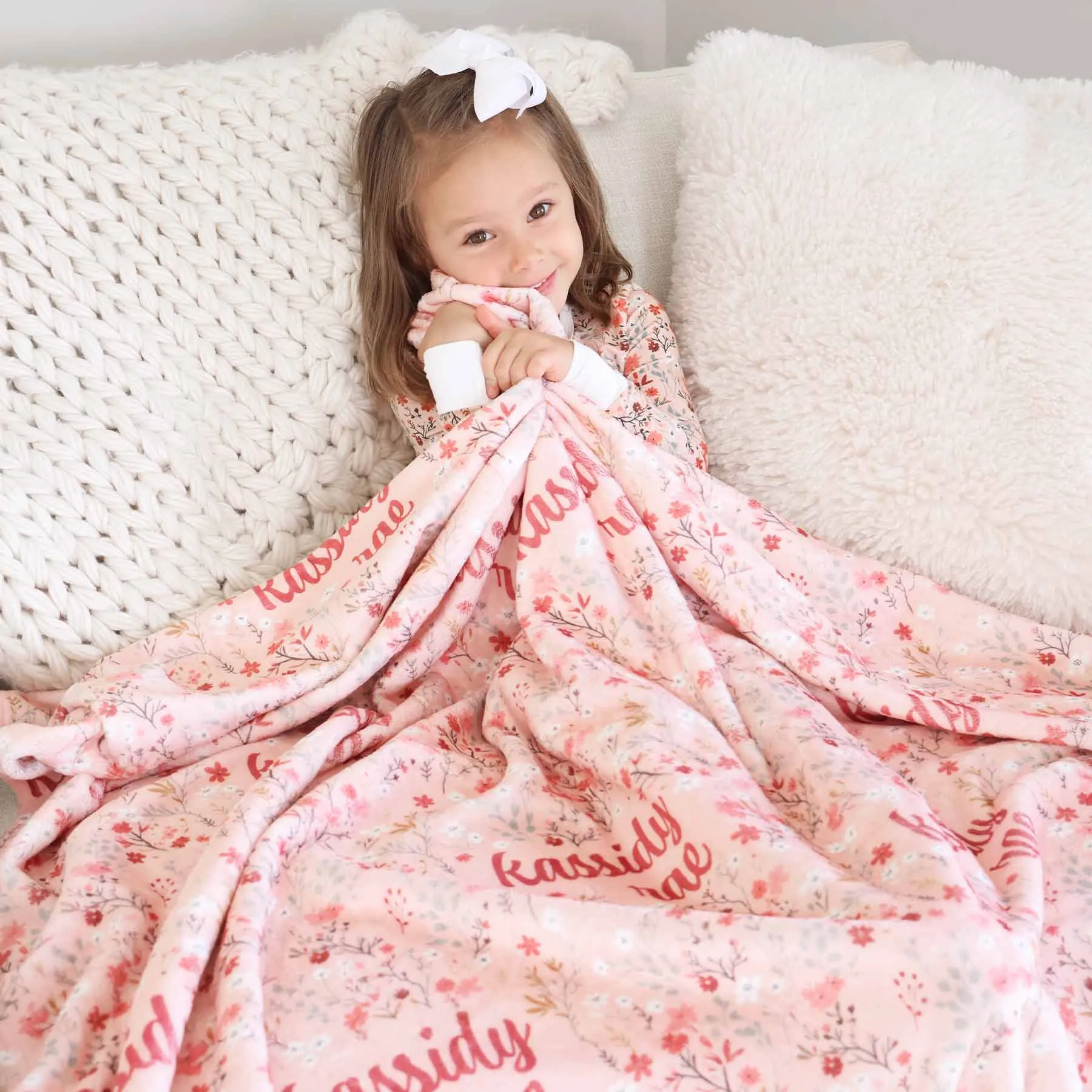 Personalized Themed Blankets for Girls