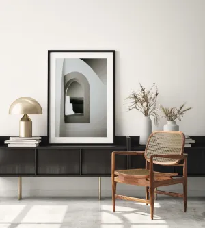 "Black and White I" | Greece Photography Print