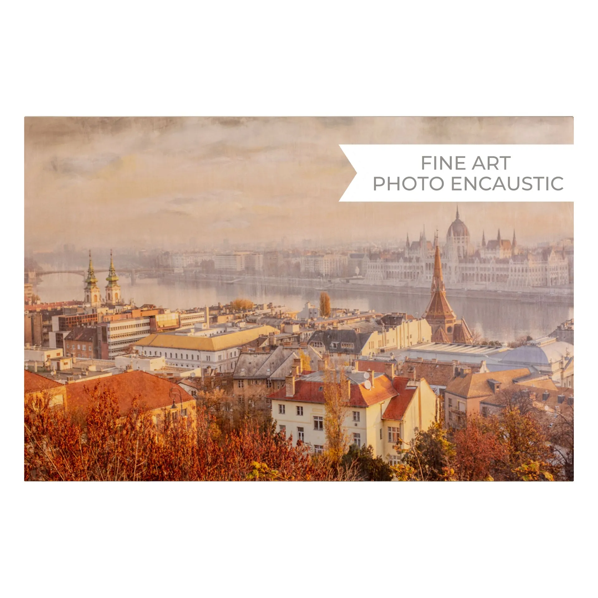 "Budapest, Hungary" | Original Hand Colored Art