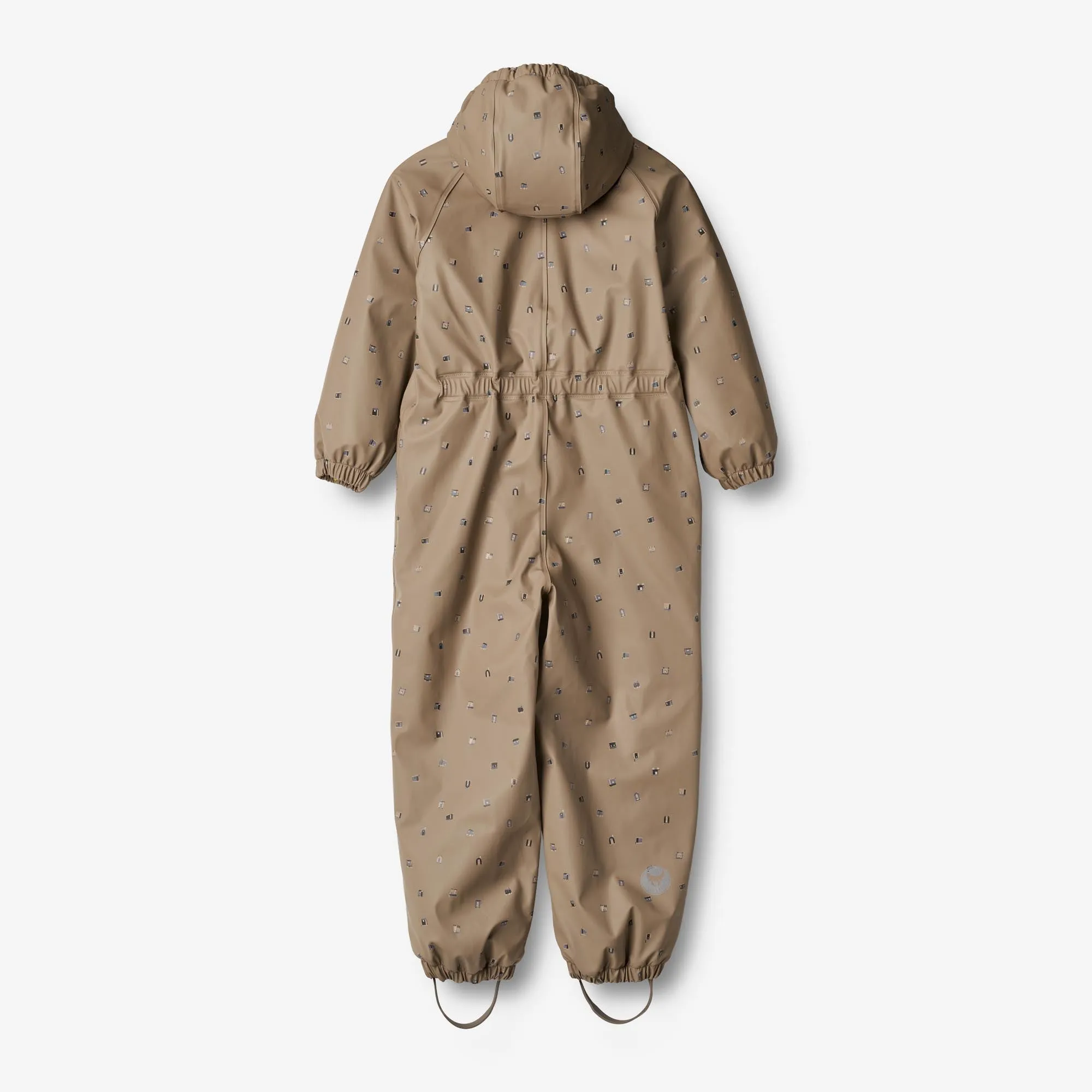Thermo Rainsuit Aiko - dry grey houses