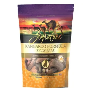 **Zignature Dog Ziggy Bar Treat Kangaroo 12oz.